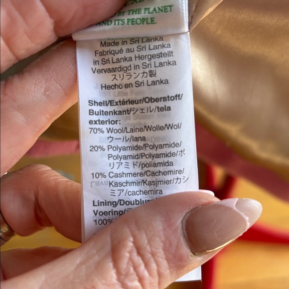 J. Crew Barbie Pink Italian Double-Breasted Wool/Cashmere topcoat - Picture 6 of 6